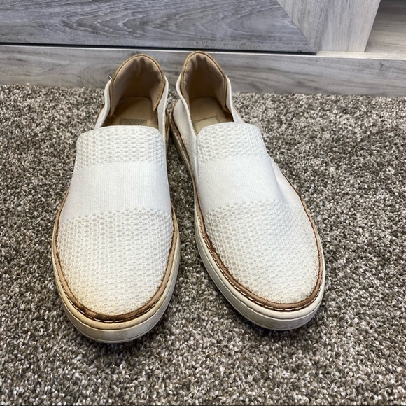UGG Sammy Sneaker WHITE RIB KNIT 8.5 - Picture 3 of 10